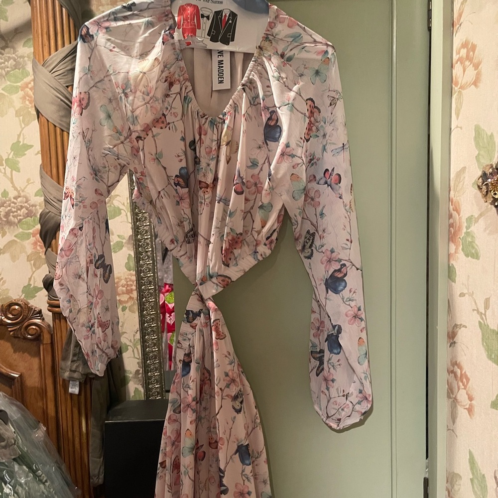 Floral Long Sleeve Dress